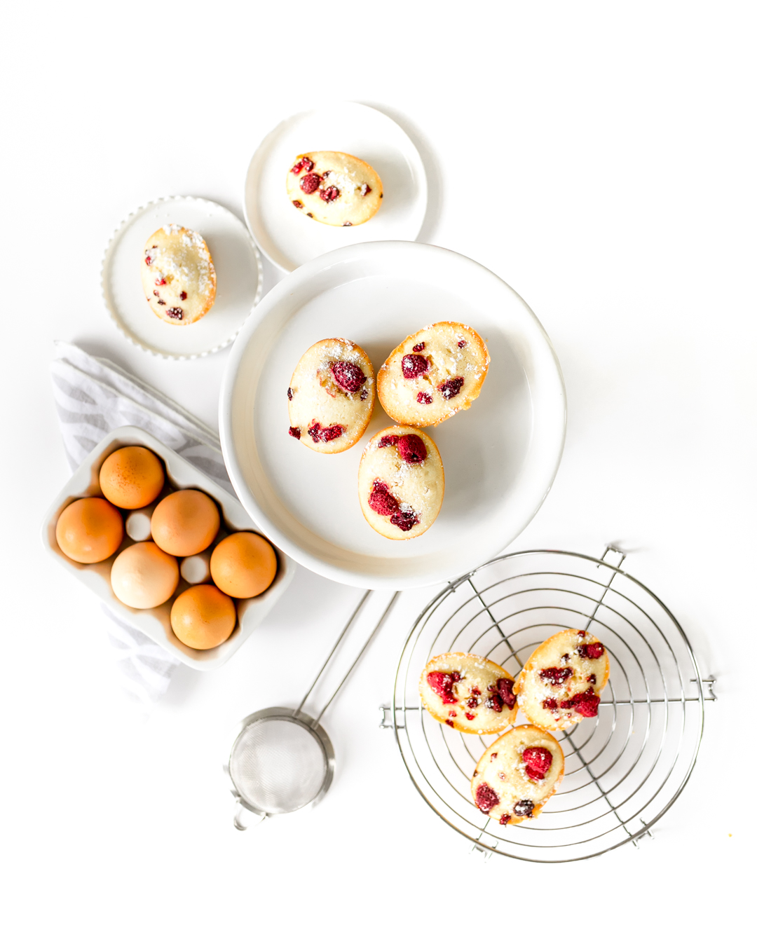 Raspberry Friands (Tea Cakes) (Financiers)