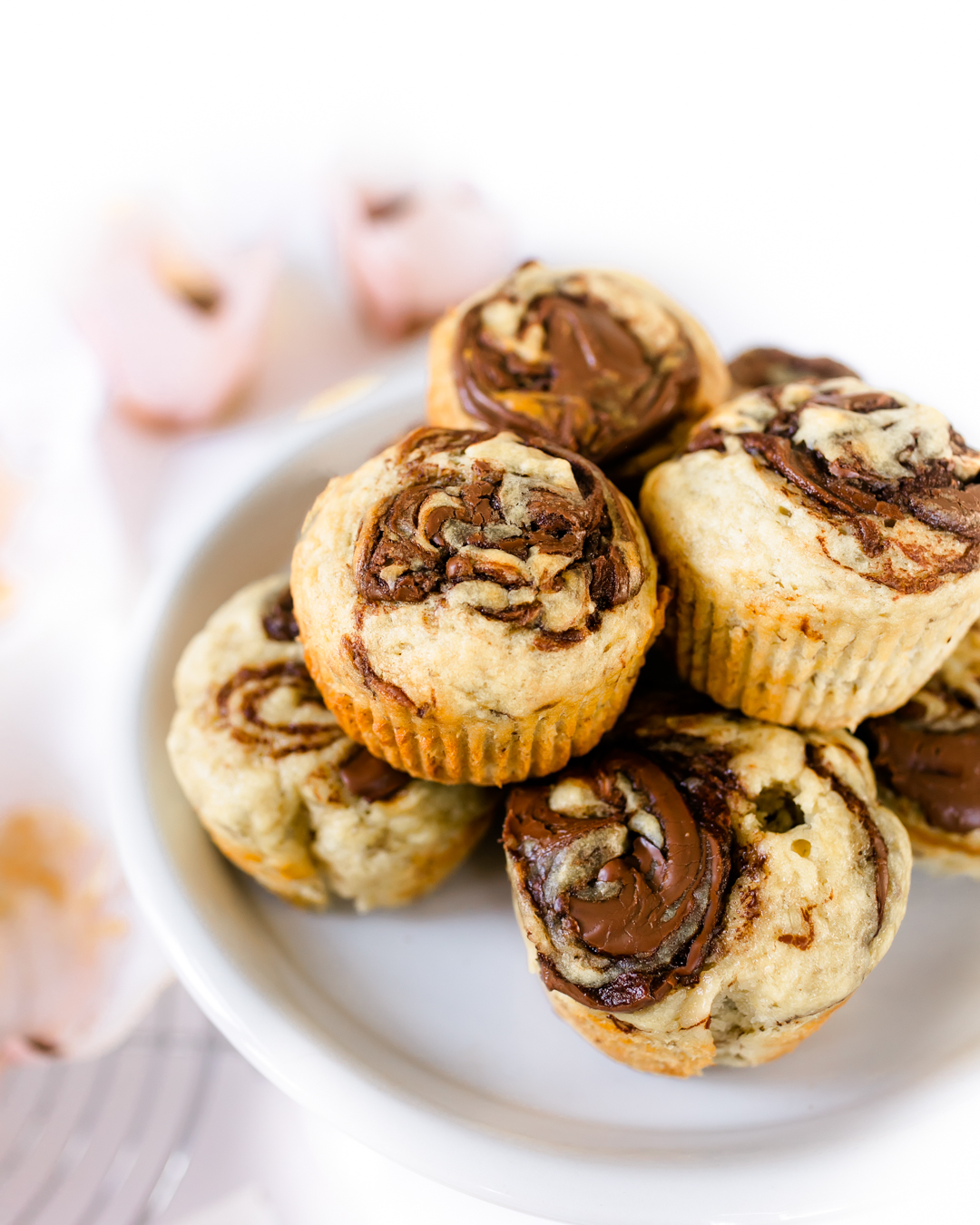 Banana Nutella Muffins