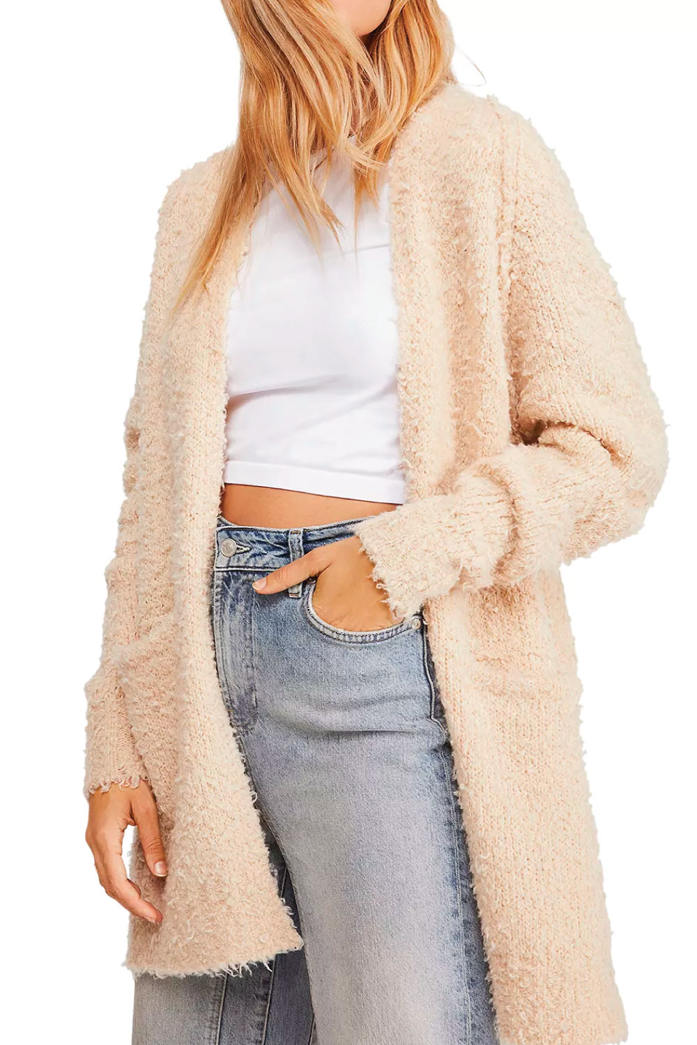 Free People Once In A Lifetime Long Cardigan