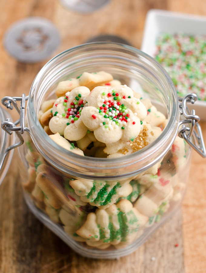 Spritz Cookies - a holiday favorite from my childhood! | www.chicandsugar.com