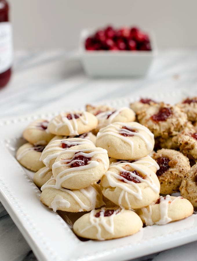 Holiday Cookie #2: The Thumbprint Cookie (2 ways!) | www.chicandsugar.com