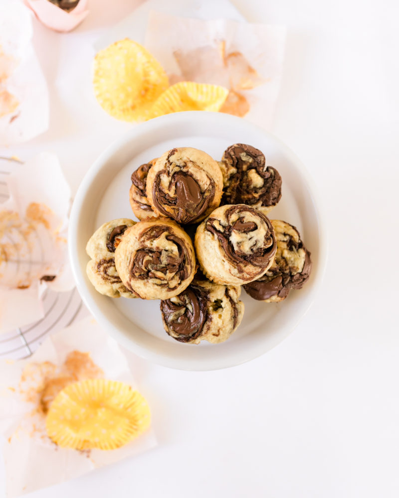 Banana Nutella Muffins